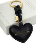 Katie Loxton Key To My Heart Keyring, Black