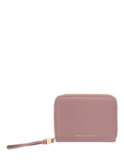 Katie Loxton Choose To Shine Travel Jewellery Case, Deep Rose, Deep Rose