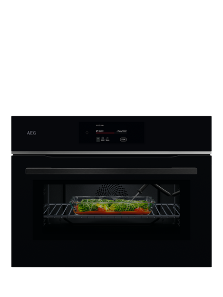 AEG TK8NK721B Built In Microwave Oven, Black, Black