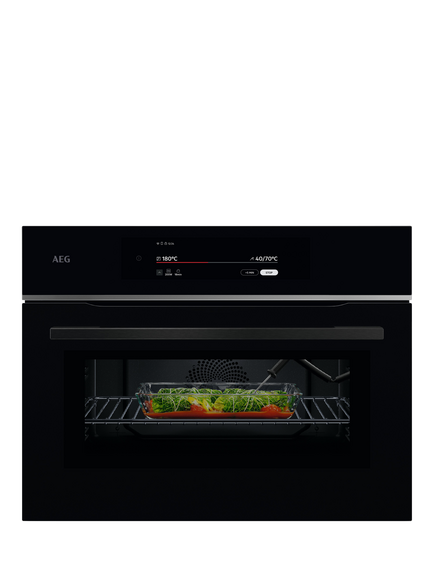 AEG TK9NK821B Built In Microwave Oven, Black, Black