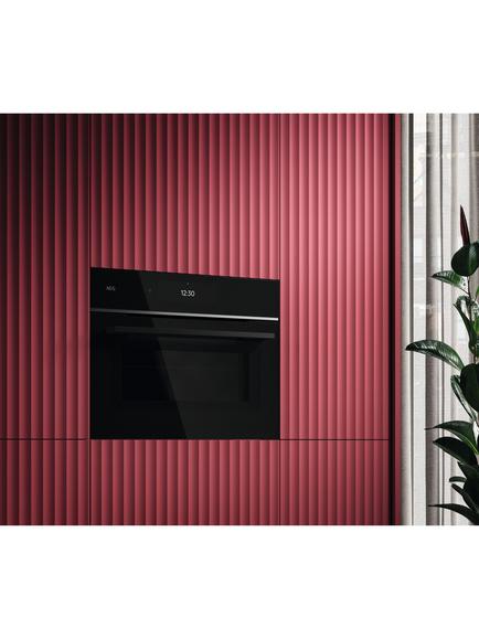 AEG TK9NK821B Built In Microwave Oven, Black - view 2, Black