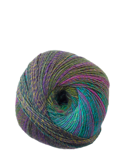 Sirdar Jewelspun Aran Knitting and Crochet Yarn, 200g - view 2, Evening Jade