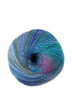 Sirdar Jewelspun Aran Knitting and Crochet Yarn, 200g - view 2, Midnight Sapphire