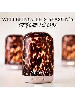 NEOM Wellbeing London Tortoiseshell Glass Wellbeing Pod, Tortoiseshell - view 2, Tortoiseshell