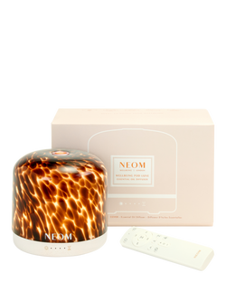 NEOM Wellbeing London Luxe Tortoiseshell Glass Wellbeing Pod, Tortoiseshell, Tortoiseshell