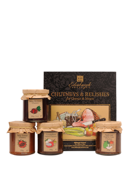 Edinburgh Preserves Chutneys & Relishes Box, 750g, 