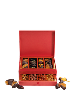 Walnut Tree Tiered Jewel Box Luxury Caramelised Nut Collection, 670g, 