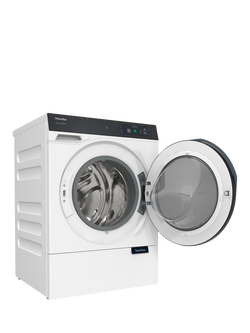 Miele Nova WQ 1000 Freestanding Washing Machine, 9kg Load, 1600rpm Spin, White - view 2, White