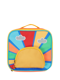 Frugi Kids' Pack A Lunch Box, Rainbow/Sun, Rainbow/Sun