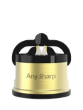 AnySharp Classic Pro Kitchen Knife Sharpener, Brass