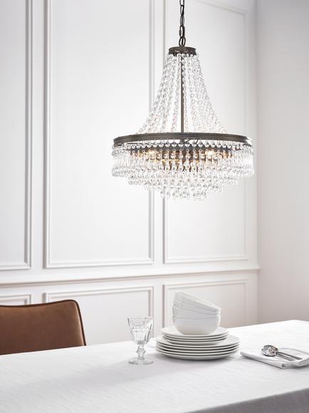 John Lewis La Scala Lighting Collection, Satin Bronze