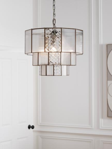 John Lewis Rhea Lighting Collection, Antique Brass