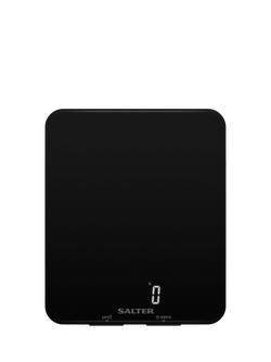 Salter Phantom Electronic Kitchen Scale, 5kg, Black, White