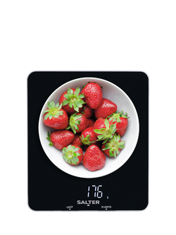 Salter Phantom Electronic Kitchen Scale, 5kg, Black - view 2, White