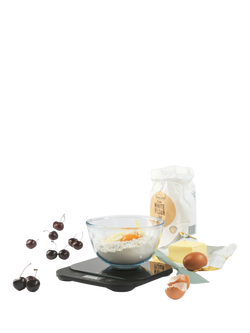 Salter Expert Waterproof Digital Kitchen Scale, 10kg, Black - view 2, Black