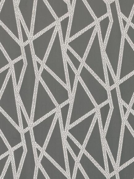 Clarke & Clarke Geomo Abstract Weave Furnishing Fabric, Taupe, Pewter