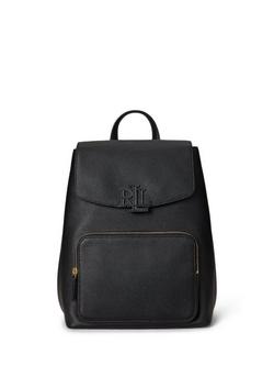 Lauren Ralph Lauren Cameryn Leather Backpack, Black