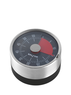 Salter Magnetic Mechanical Timer, Black