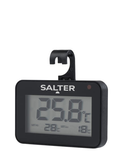 Salter Digital Fridge Thermometer, Black, Black
