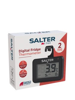 Salter Digital Fridge Thermometer, Black - view 2, Black