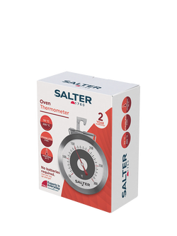 Salter Analogue Oven Thermometer - view 2, Silver