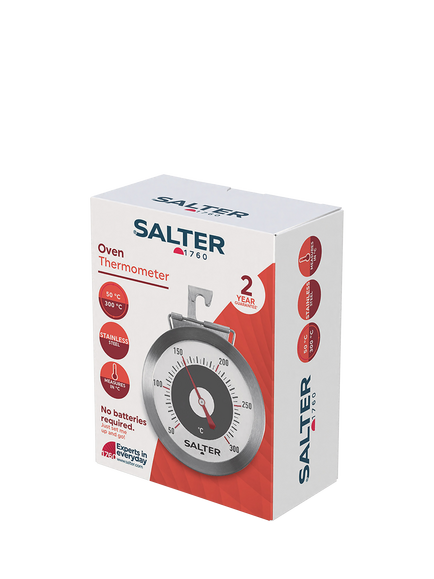 Salter Analogue Oven Thermometer - view 2, Silver