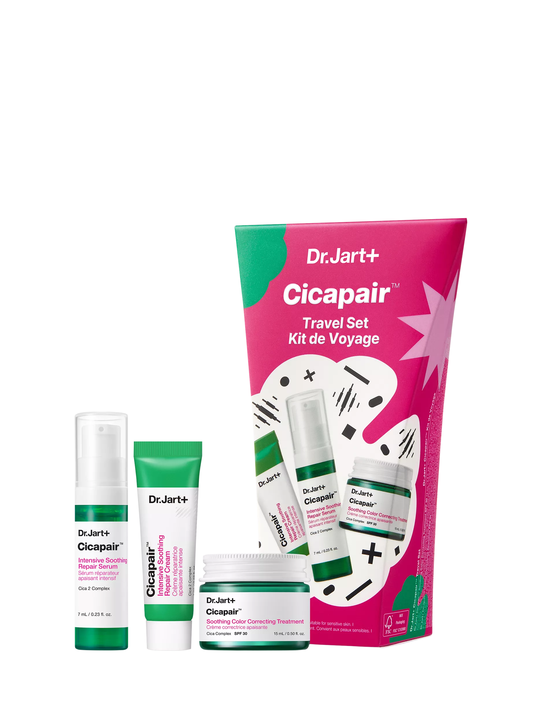 Dr Jart+ Cicapair Travel Skincare Gift Set