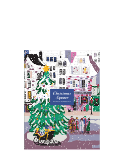 Galison Joy Laforme Christmas Square Paint by Numbers Kit - view 2, Multi