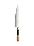 Katana Saya Elements Damascus Steel & Rainforest Handle Chef's Knife, 20cm