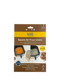 NoStik Air Fryer Square Reusable Non-Stick Liner, Pack of 2