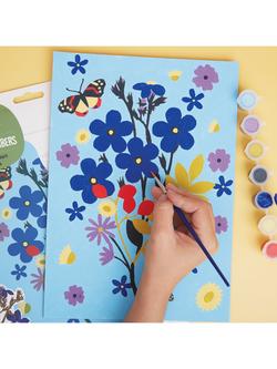 RHS Bloom Paint by Numbers Kit - view 2, Multi