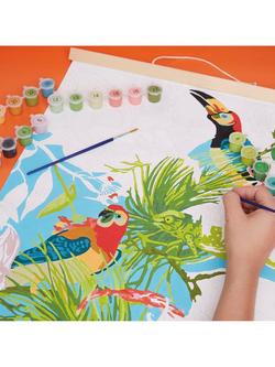 RHS Exotic Birds Paint by Numbers Kit - view 2, Multi