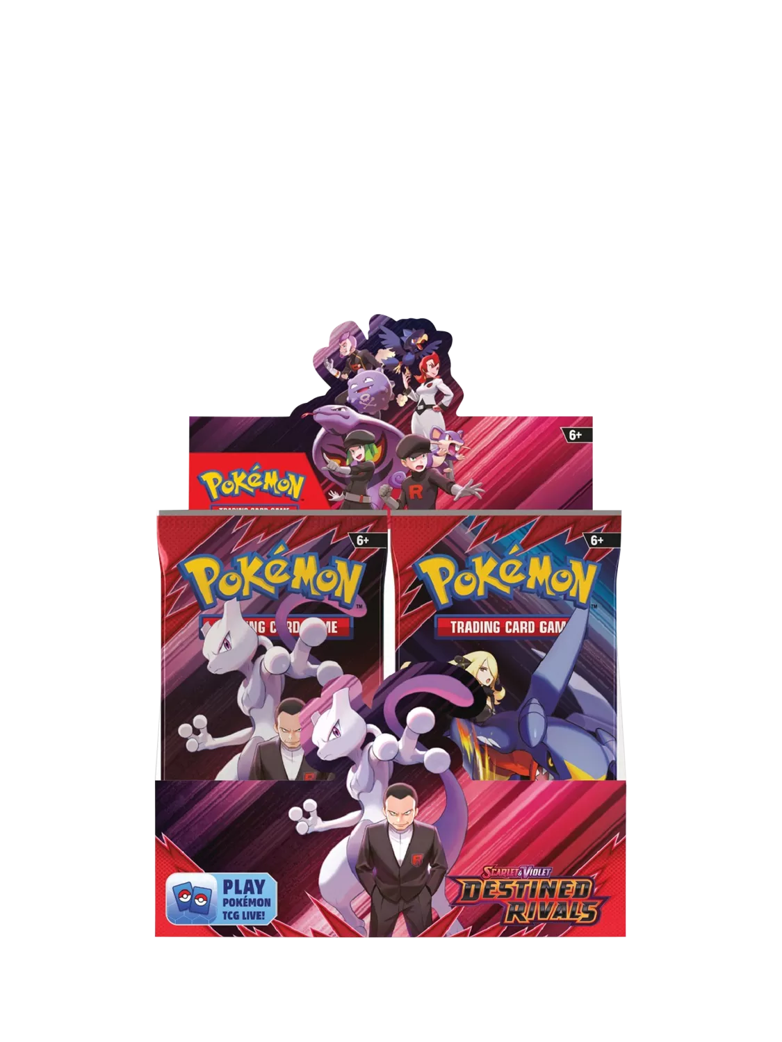 ポケモンカードDestined Rivals英語版ボックス POKEMON - DESTINED RIVALS - BUILD & BATTLE BOX (ENGLISH