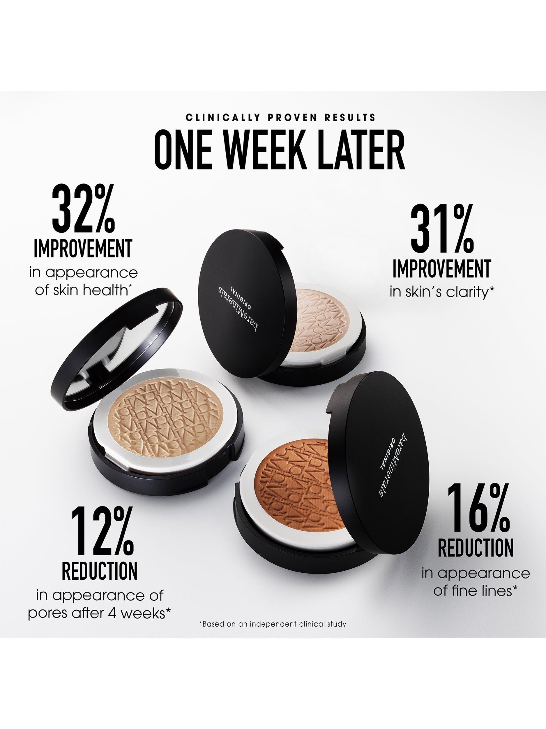 Product image 7 of 8, which shows bareMinerals ORIGINAL Pressed Powder Foundation Mineral SPF15, Medium Tan 18