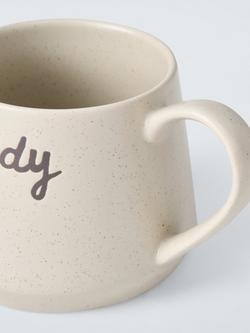 John Lewis Daddy Mug, Natural - view 2, Natural