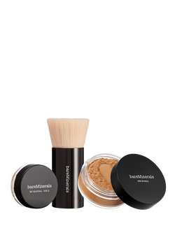 bareMinerals ORIGINAL Loose Powder Foundation SPF 15 Makeup Gift Set, Neutral Tan 21