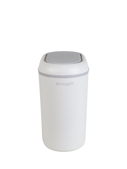 Shnuggle Nappy Bin, White - view 2, White