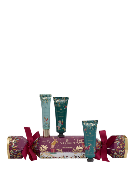 Sara Miller Woodland Tales Beauty Cracker Gift Set, Dark Red