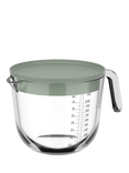 Mepal Chef It Glass Measuring Jug & Lid, 1L, Nordic Sage