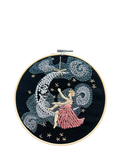 MakeBox & Co The Aerialist Embroidery Kit, Multi