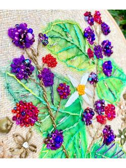 Rowandean Autumn Brambles Needlecraft Kit - view 2, Multi