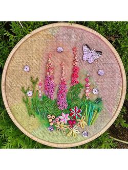 Rowandean Foxcloves Candy Needlecraft Kit, Multi