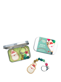 Cotton Twist Santa Beaded Keyring Kit
