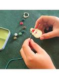 Cotton Twist Santa Beaded Keyring Kit
