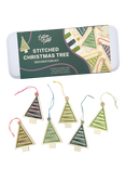 Cotton Twist Christmas Tree Stitched Decoration Craft Kit
