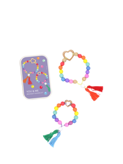 Cotton Twist You & Me Bracelet Craft Kit, Multi