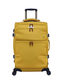 Joules Coast 4-Wheel 66cm Medium Suitcase, 68L, Antique Gold, Antique Gold