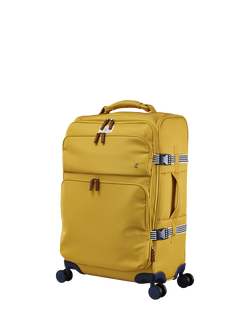 Joules Coast 4-Wheel 66cm Medium Suitcase, 68L, Antique Gold - view 2, Antique Gold