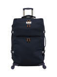 Joules Coast 4-Wheel 76cm Large Suitcase, 105L, French Navy