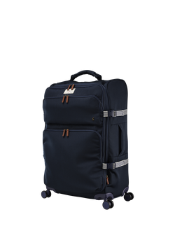 Joules Coast 4-Wheel 76cm Large Suitcase, 105L, French Navy - view 2, French Navy